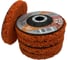 Круг зачистной коралловый STRONER ORANGE 125x22,2 5 шт/упаковка cordO-5 2