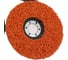 Круг зачистной коралловый STRONER ORANGE 125x22,2 5 шт/упаковка cordO-5 3