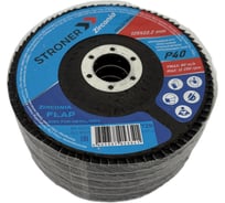 Круг лепестковый торцевой циркониевый STRONER КЛТ 125 P40 10 шт/уп fdiZ12540-10
