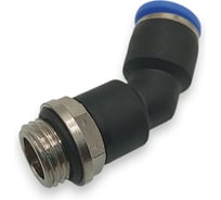 Фитинг цанговый угловой Контактная Механика 45,трубка 8мм, G1/4 KPL45 08-02G