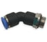 Фитинг цанговый угловой Контактная Механика 45,трубка 8мм, G1/4 KPL45 08-02G 5
