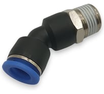 Фитинг цанговый угловой Контактная Механика 45,трубка 10мм, 3/8 KPL45 10-03