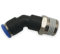 Фитинг цанговый угловой Контактная Механика 45,трубка 8мм, 3/8 KPL45 08-03