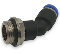 Фитинг цанговый угловой Контактная Механика 45,трубка 8мм, G3/8 KPL45 08-03G