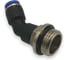 Фитинг цанговый угловой Контактная Механика 45,трубка 6мм, G3/8 KPL45 06-03G 2