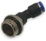 Фитинг цанговый угловой Контактная Механика 45,трубка 6мм, G3/8 KPL45 06-03G 3