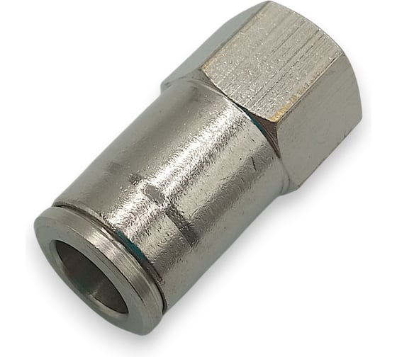 Фитинг цанговый прямой Контактная Механика 1/8, трубка 8мм KEMCF08-01