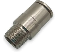 Фитинг цанговый прямой Контактная Механика 1/8, трубка 6мм KEMOC06-01P-A