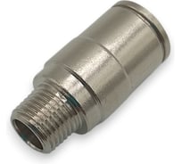 Фитинг цанговый прямой Контактная Механика 1/8, трубка 8мм KEMOC08-01P-A
