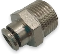 Фитинг цанговый прямой Контактная Механика 3/8, трубка 6мм KEMC06-03P-A
