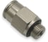 Фитинг цанговый прямой Контактная Механика G1/8, трубка 8мм KEMC08-01G-A 2