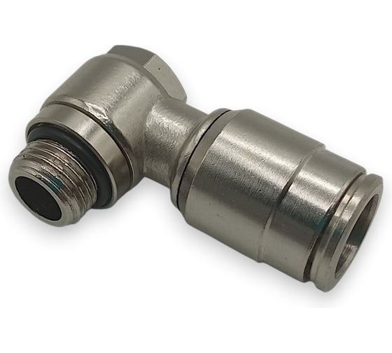 Фитинг угловой Контактная Механика G1/4, трубка 12мм KEMH12-02G-A