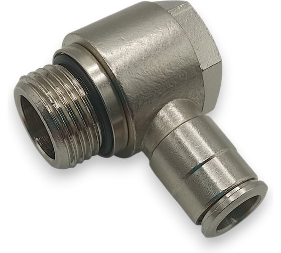 Фитинг угловой Контактная Механика G1/2, трубка 10мм KEMH10-04G-A