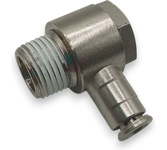 Фитинг угловой Контактная Механика 1/2, трубка 8мм KEMH08-04P-A
