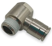 Фитинг угловой Контактная Механика 3/8, трубка 10мм KEMH10-03P-A