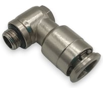 Фитинг угловой Контактная Механика G1/8, трубка 10мм KEMH10-01G-A