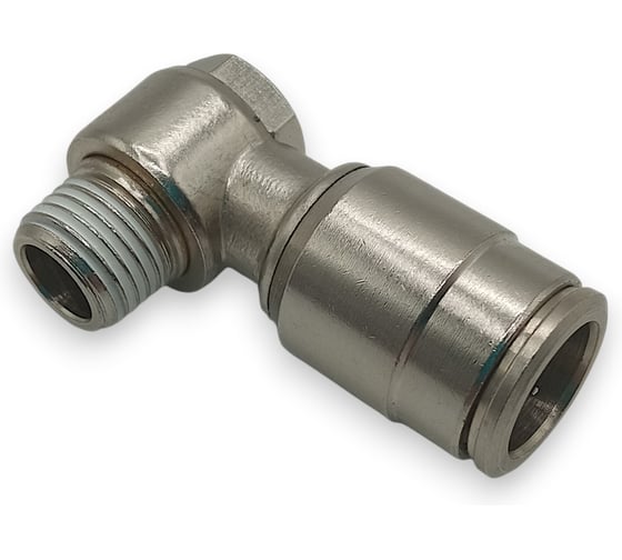 Фитинг угловой Контактная Механика 1/4, трубка 12мм KEMH12-02P-A