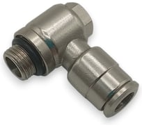 Фитинг угловой Контактная Механика G1/8, трубка 6мм KEMH06-01G-A
