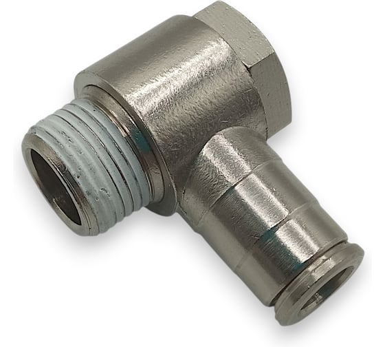 Фитинг угловой Контактная Механика 3/8, трубка 8мм KEMH08-03P-A