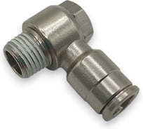 Фитинг угловой Контактная Механика 1/4, трубка 8мм KEMH08-02P-A