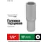 Головка Rockforce глубокая 17мм (6гр.), 1/2 RF LIGHT-5457717(62410) 2