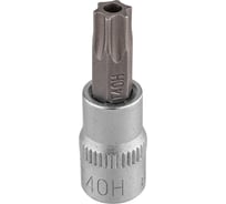Головка-бита Rockforce TORX 1/4, T40H c отверстием RF-3273240(65233)