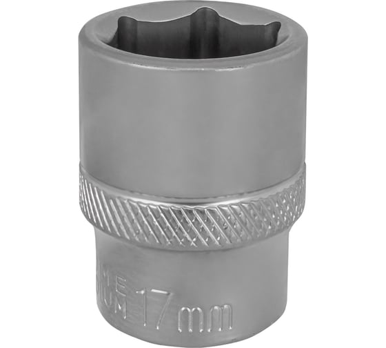 Головка Rockforce 17мм (6гр.), 3/8 RF LIGHT-53517(64553)