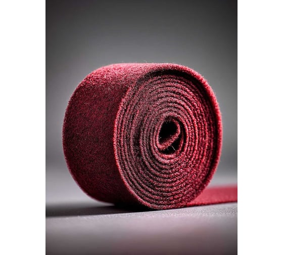 Шлифовальное волокно в рулоне STRONER, 115мм x 10м , красный-P600 scbr600-10