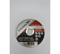 Круг отрезной по металлу STRONER 125х1,6х22,23 100 шт/уп cdi125-1.6-100