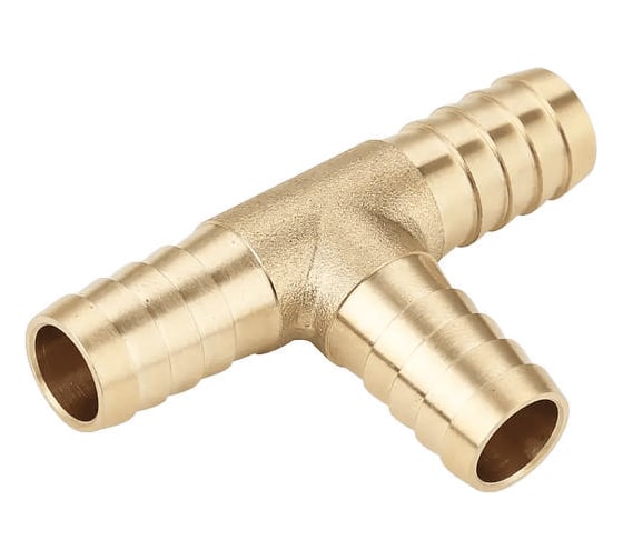 Штуцер латунный для шлангов и пневмосистем ViEiR 10 мм, 4 шт VR53-10 (V)