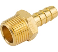 Штуцер пневматический Partner наруж. резьба 3/8- елочка 8мм PA-MH06/05(9234)