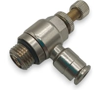 Дроссель Контактная Механика G1/4, трубка 6мм KEMSC06-02G-A