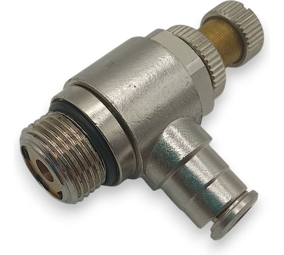 Дроссель Контактная Механика G3/8, трубка 6мм KEMSC06-03G-A