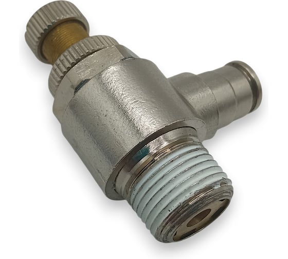 Дроссель Контактная Механика 3/8, трубка 6мм KEMSC06-03P-A