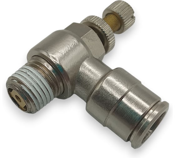 Дроссель Контактная Механика 1/4, трубка 10мм KEMSC10-02P-A