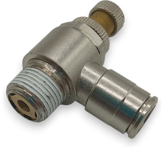 Дроссель Контактная Механика 3/8, трубка 10мм KEMSC10-03P-A