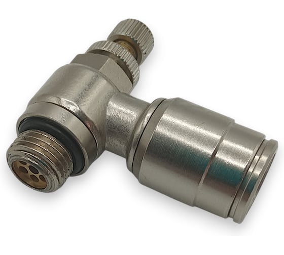 Дроссель Контактная Механика G1/4, трубка 12мм KEMSC12-02G-A