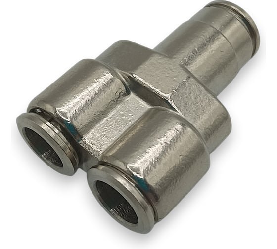 Тройник Контактная Механика Y-образный, трубка 10мм KEMY10-A