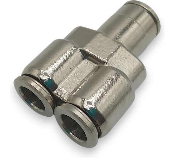 Тройник Контактная Механика Y-образный, трубка 8мм KEMY08-A