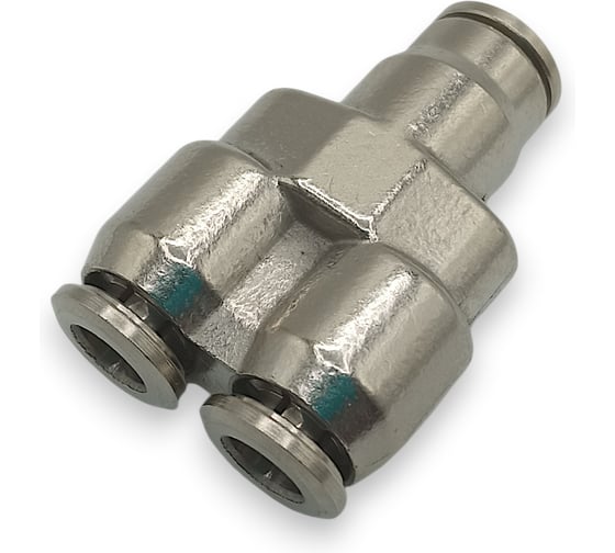 Тройник Контактная Механика Y-образный, трубка 6мм KEMY06-A