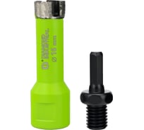 Коронка по керамограниту Diamond Industrial 16 мм/М14 сегментная DIDKSG16M14