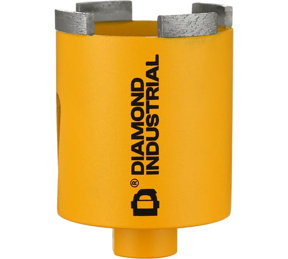 Коронка алмазная по бетону Diamond Industrial 68 мм M16 LASER без адаптера DIDCC68NA 1
