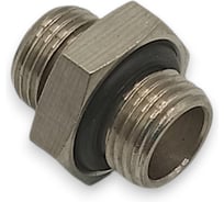 Переходник резьбовой Контактная Механика G1/8-G1/8 KRBC-G01-G01