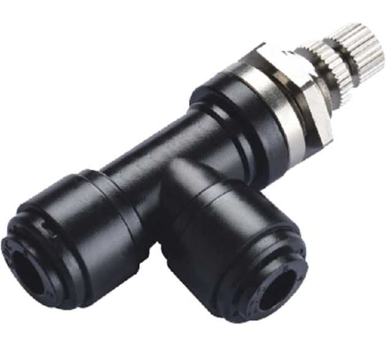 Дроссель с обратным клапаном CDC Pneumatics 6мм HSLB 0606B