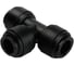 Фитинг тройник CDC Pneumatics 6мм HUT 0606B 1