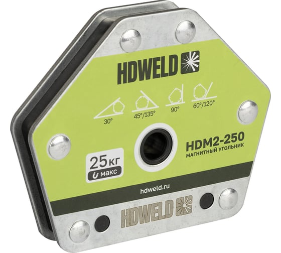 Угольник магнитный HDWeld HDM2-250