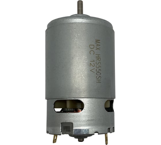 Двигатель электрический UNITED PARTS 12В (вал Ø3×75мм; корпус Ø37.5×57мм) 90-0690