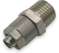 Фитинг с накидной гайкой Контактная Механика 1/4, трубка 8мм KMBC08-02