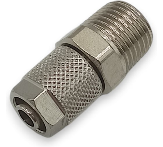 Фитинг с накидной гайкой Контактная Механика 1/8, трубка 6мм KMBC06-01 1