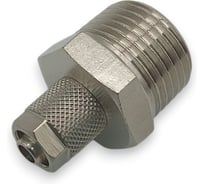 Фитинг с накидной гайкой Контактная Механика 3/8, трубка 6мм KMBC06-03